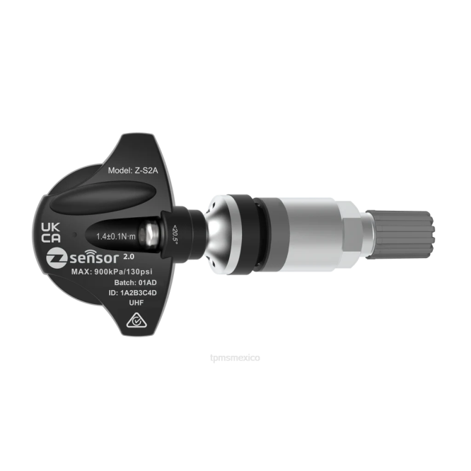 PJDJ497 - sensor TPMS ford - Sensor tpms de repuesto original para automóviles ds, oe p/n 9811536380, frecuencia 433mhz vástago de válvula de metal - plateado